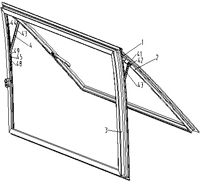 一种具有机械式撑杆机构的客车应急逃生窗-爱企查