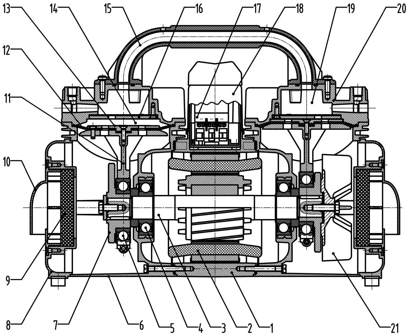一种便携式无油隔膜空气压缩机-爱企查