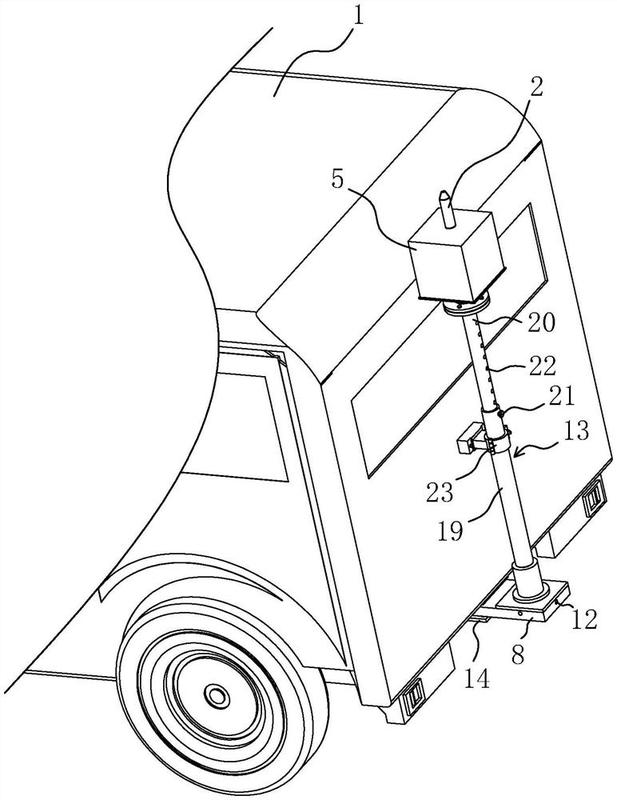 一种方便拆装的车载天线结构-爱企查