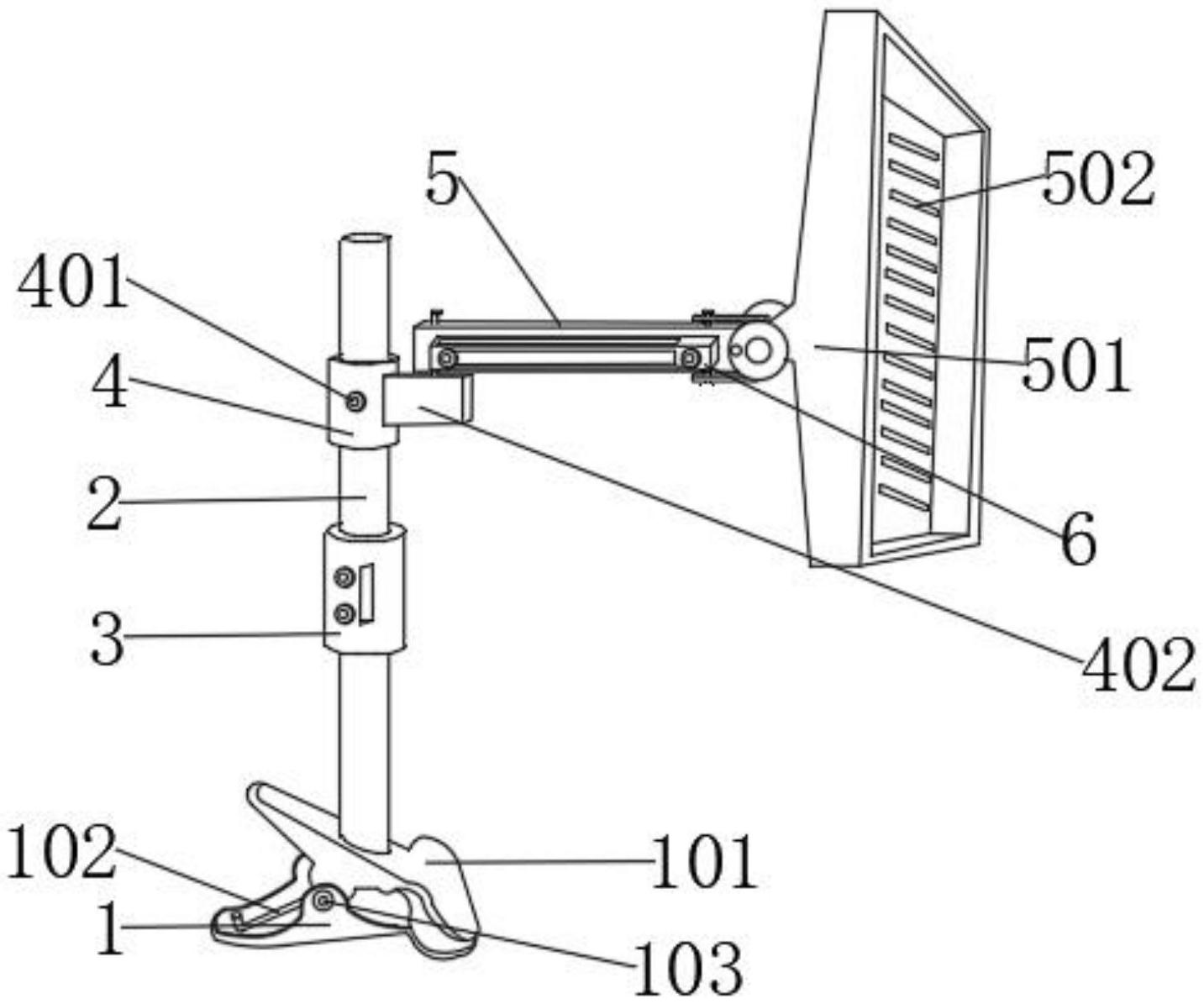 一种便于安装的屏幕升降结构-爱企查