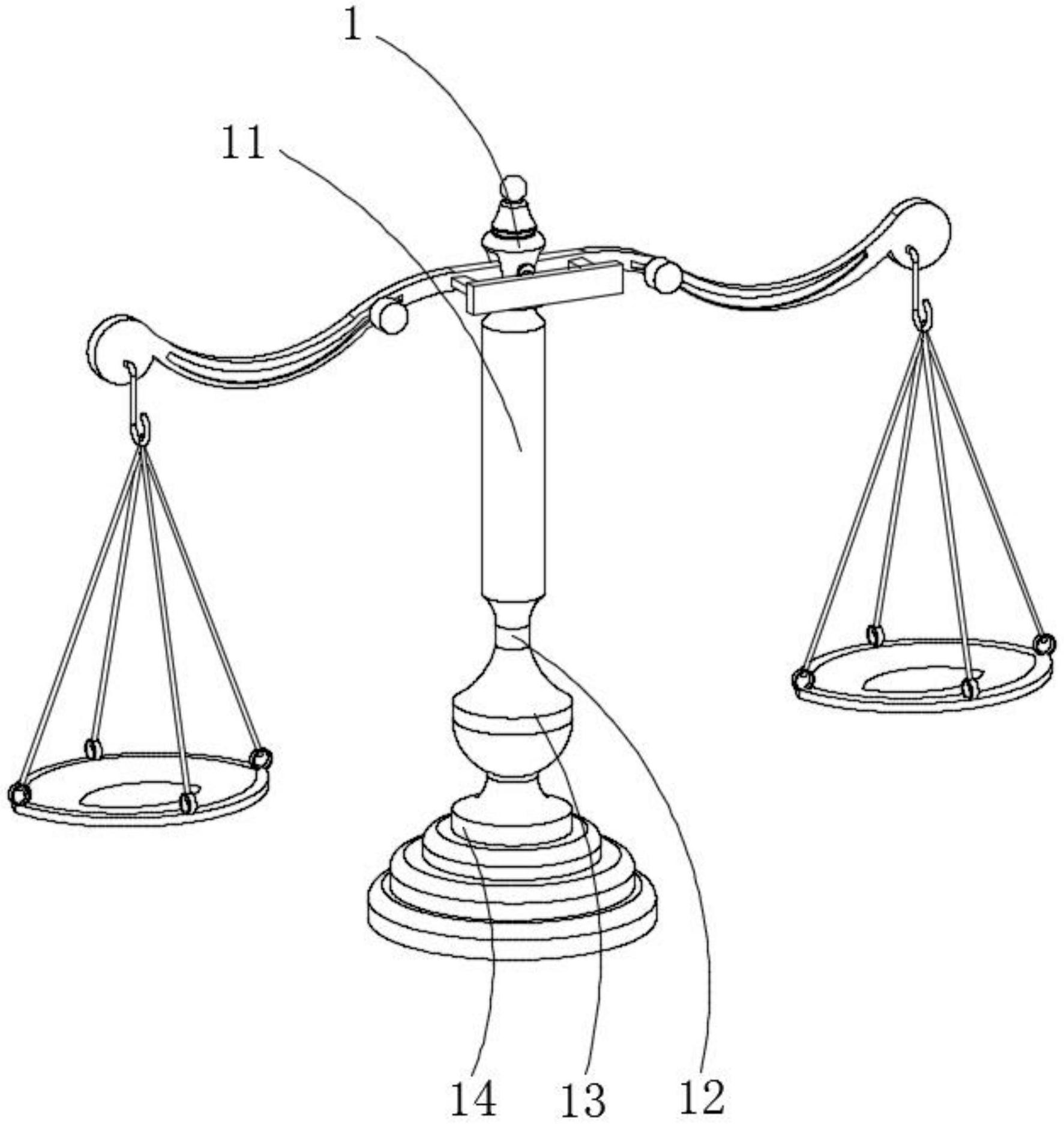 古代秤的简笔画图片