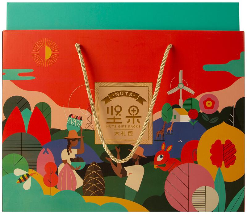 包装礼盒(硕果贺岁坚果)-爱企查