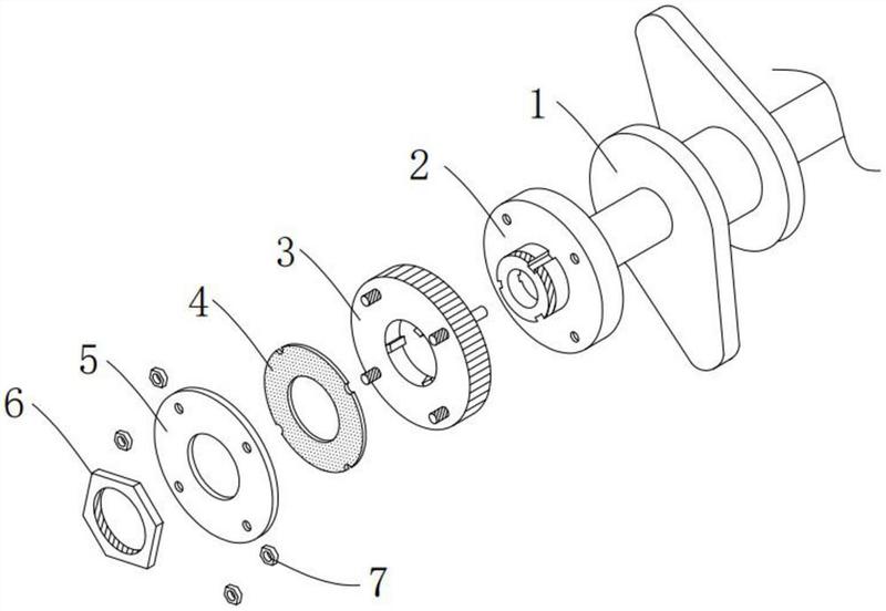 一种曲轴位置信号盘安装结构-爱企查