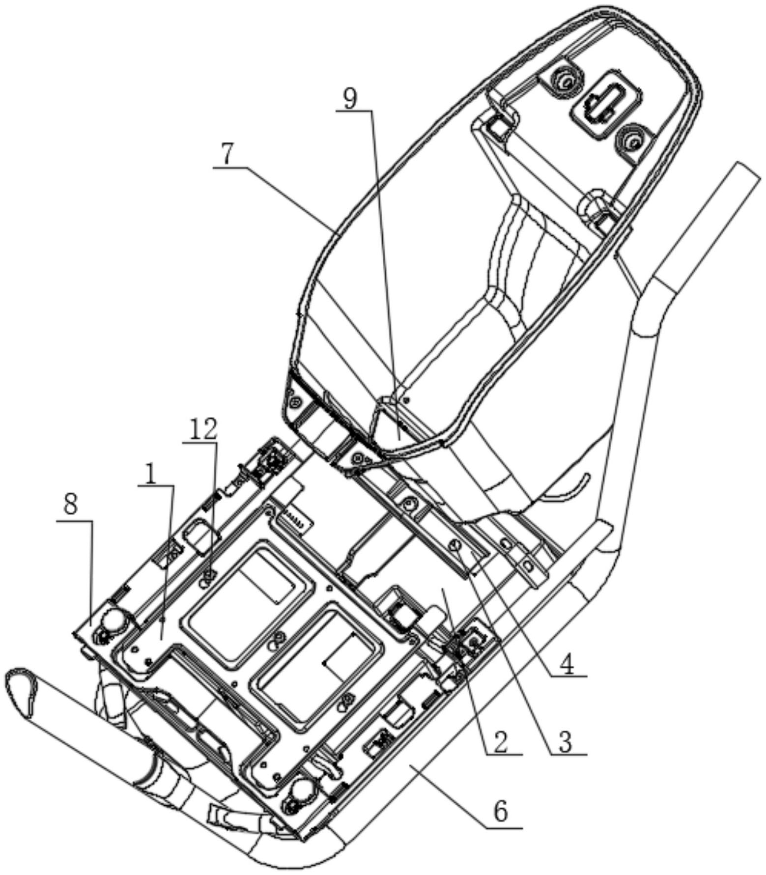 电动车电池的压紧快拆结构-爱企查