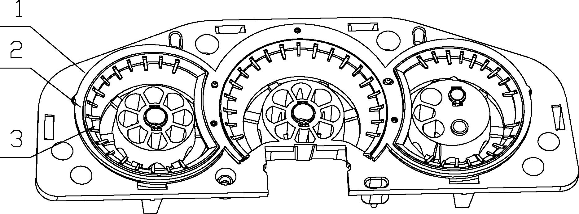 汽车仪表刻度盘