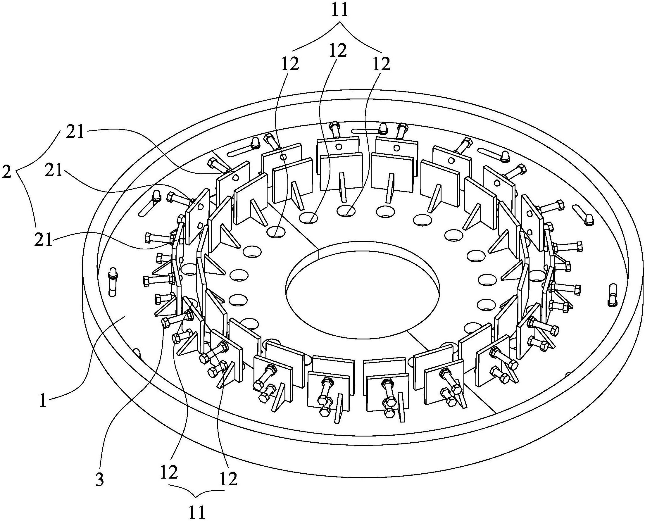 钢筋笼滚焊机用旋转盘的改进结构-爱企查