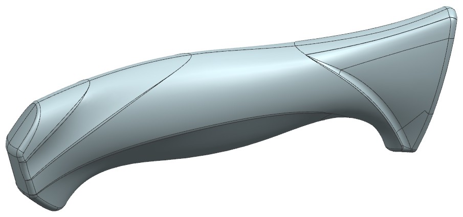 摘要附图摘要1.本外观设计产品的名称:刀柄(hz627201).2.