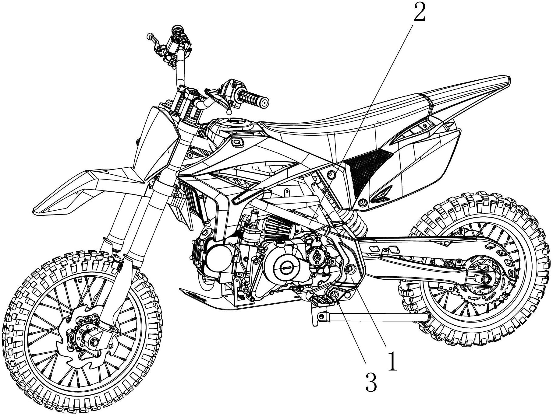 一种摩托车车架装饰防护盖板-爱企查
