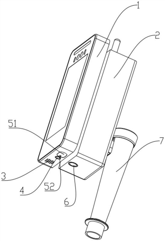 摘要附图摘要本实用新型公开了一种人脸识别闸机消毒