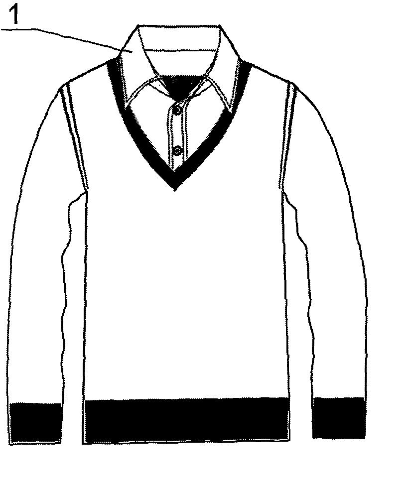一种衬衫领的羊毛衫-爱企查