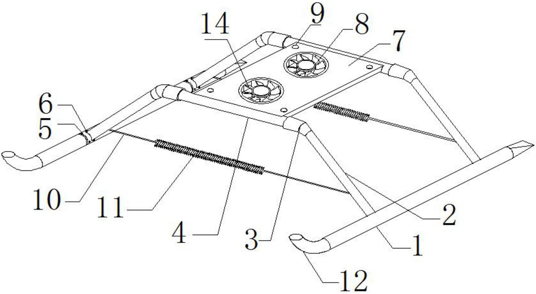 一种无人机起落架-爱企查