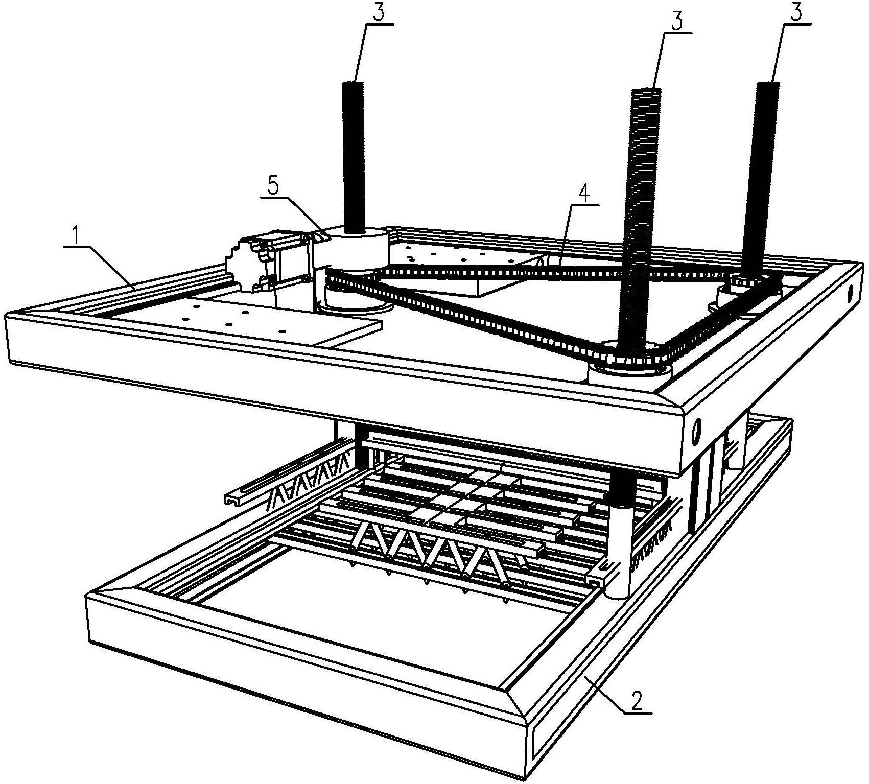 一种调节切割装置上下移动的装置-爱企查