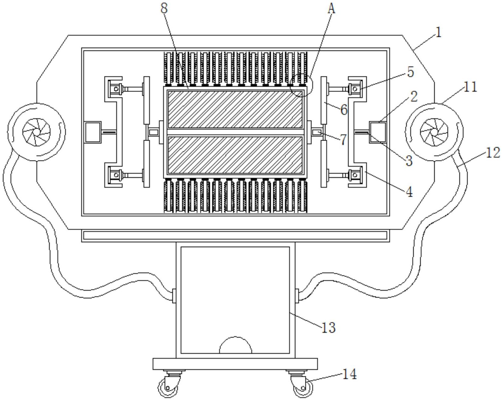 一种粗纱机用清洁装置-爱企查