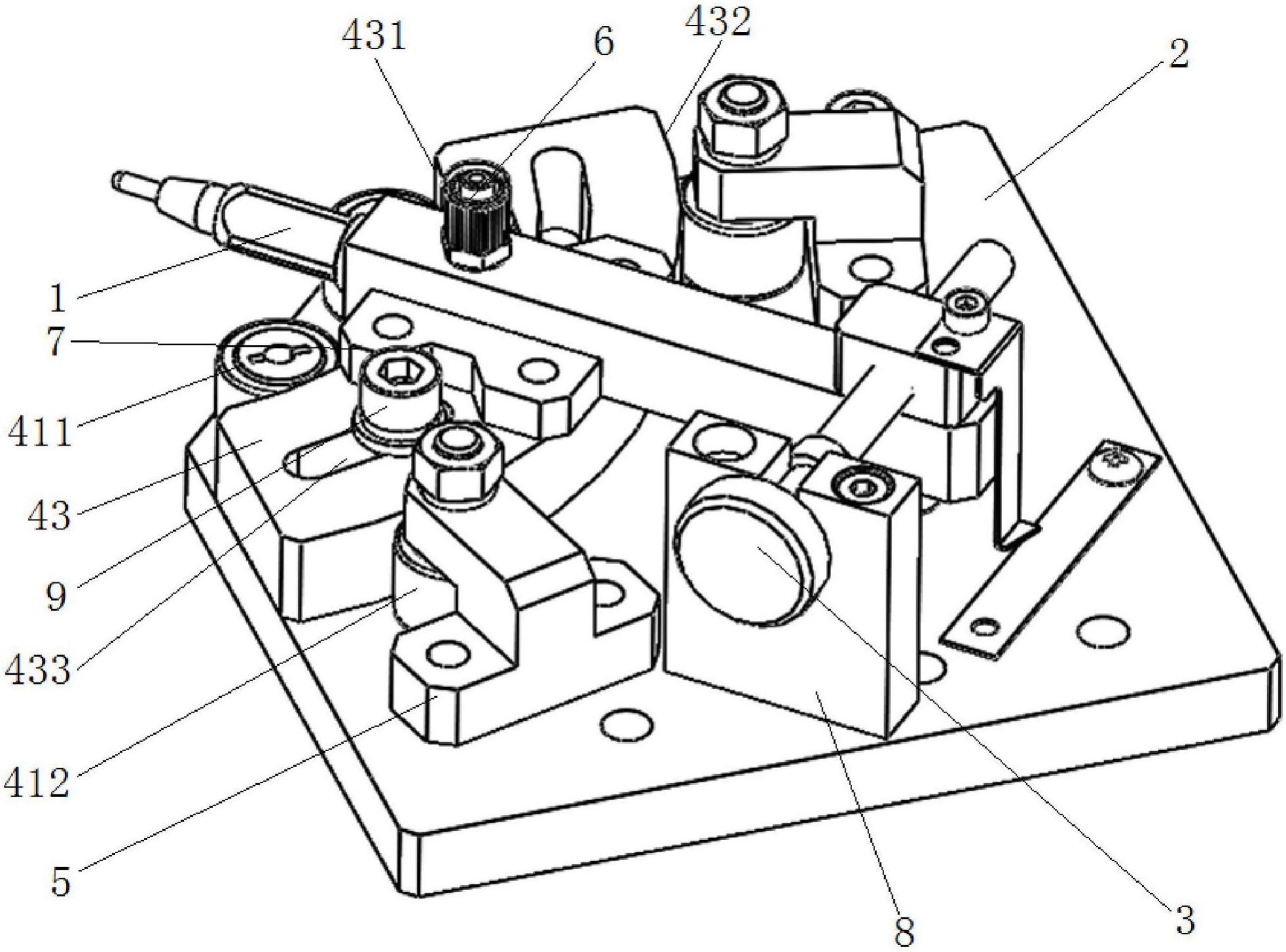 一种中心杆角度调整机构-爱企查