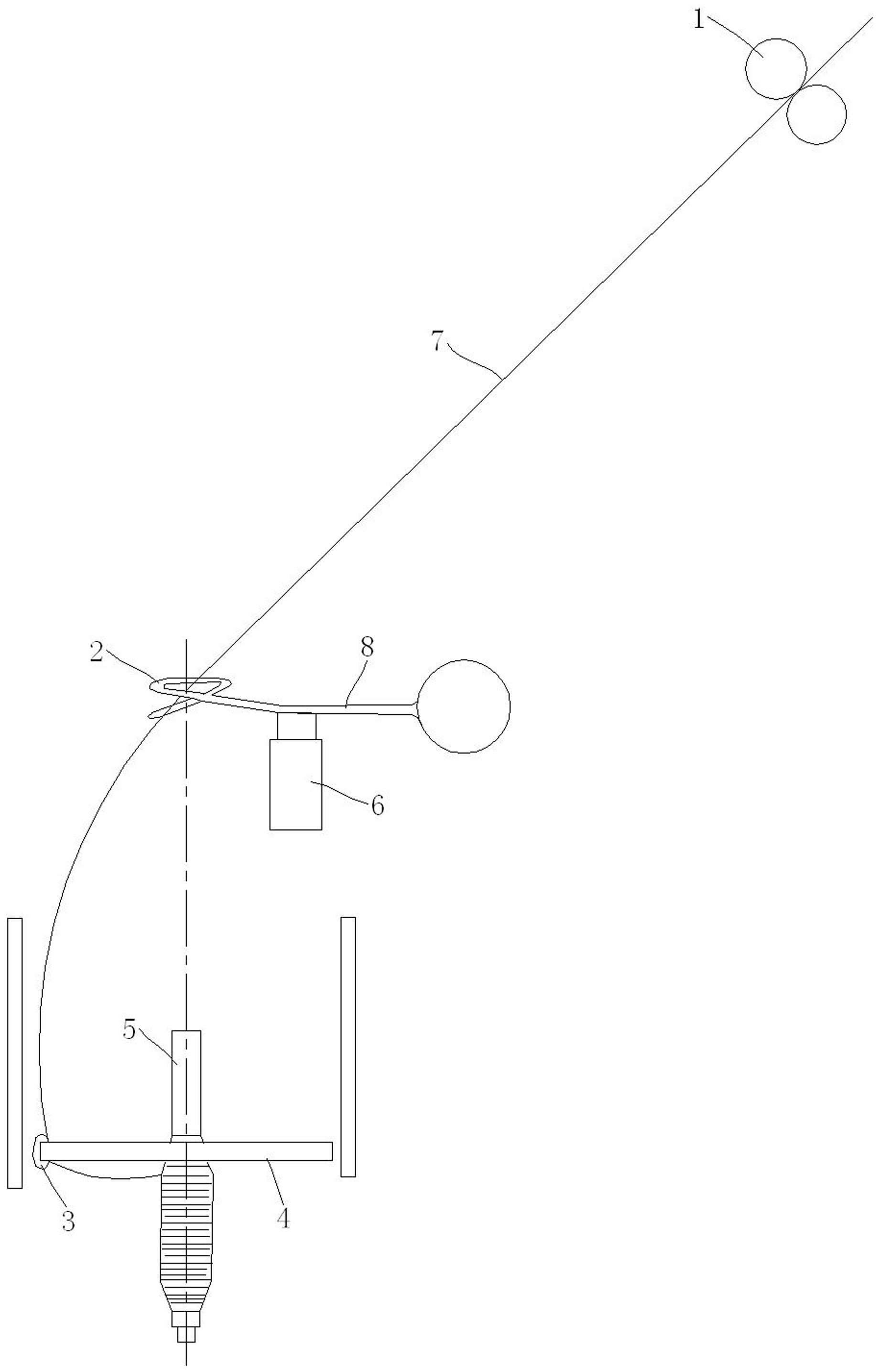 环锭纺细纱机断纱在线检测装置