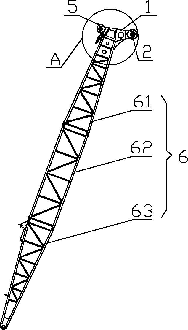 一种强夯机及其臂架装置