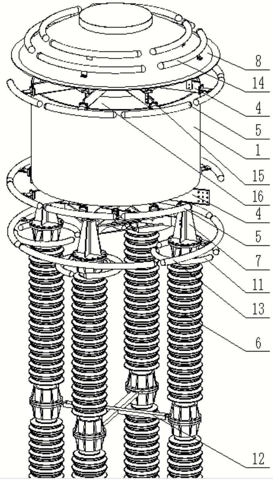 一种干式空心滤波电抗器