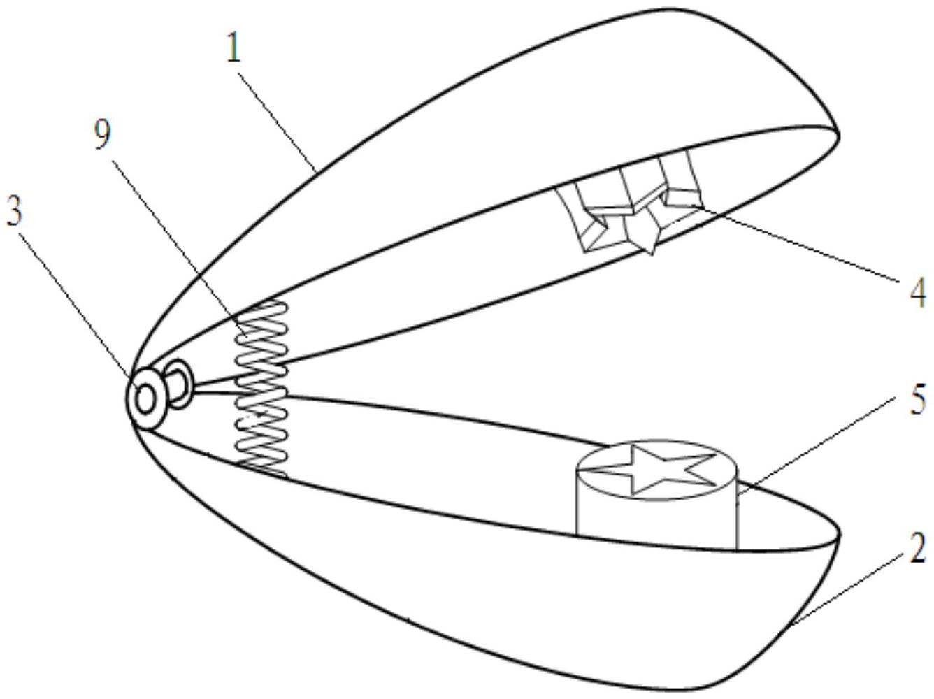 一种贝壳式剪纸器-爱企查