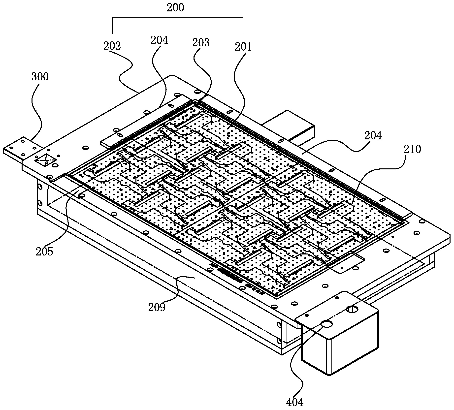 离型纸分离的加工治具及其加工方法,包括基架,设于基架上端的接触结构