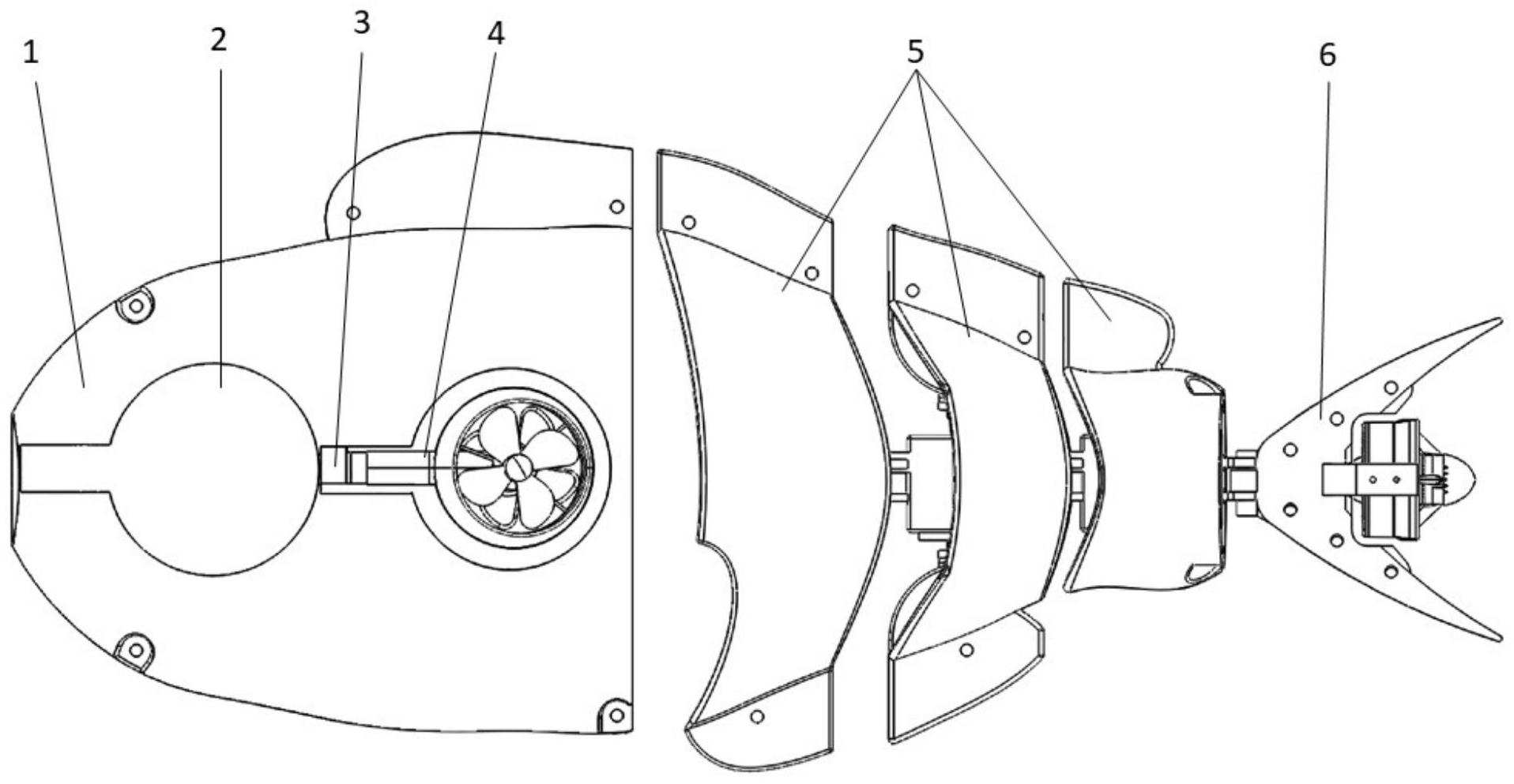 一种多推进模式的仿生机器鱼-爱企查