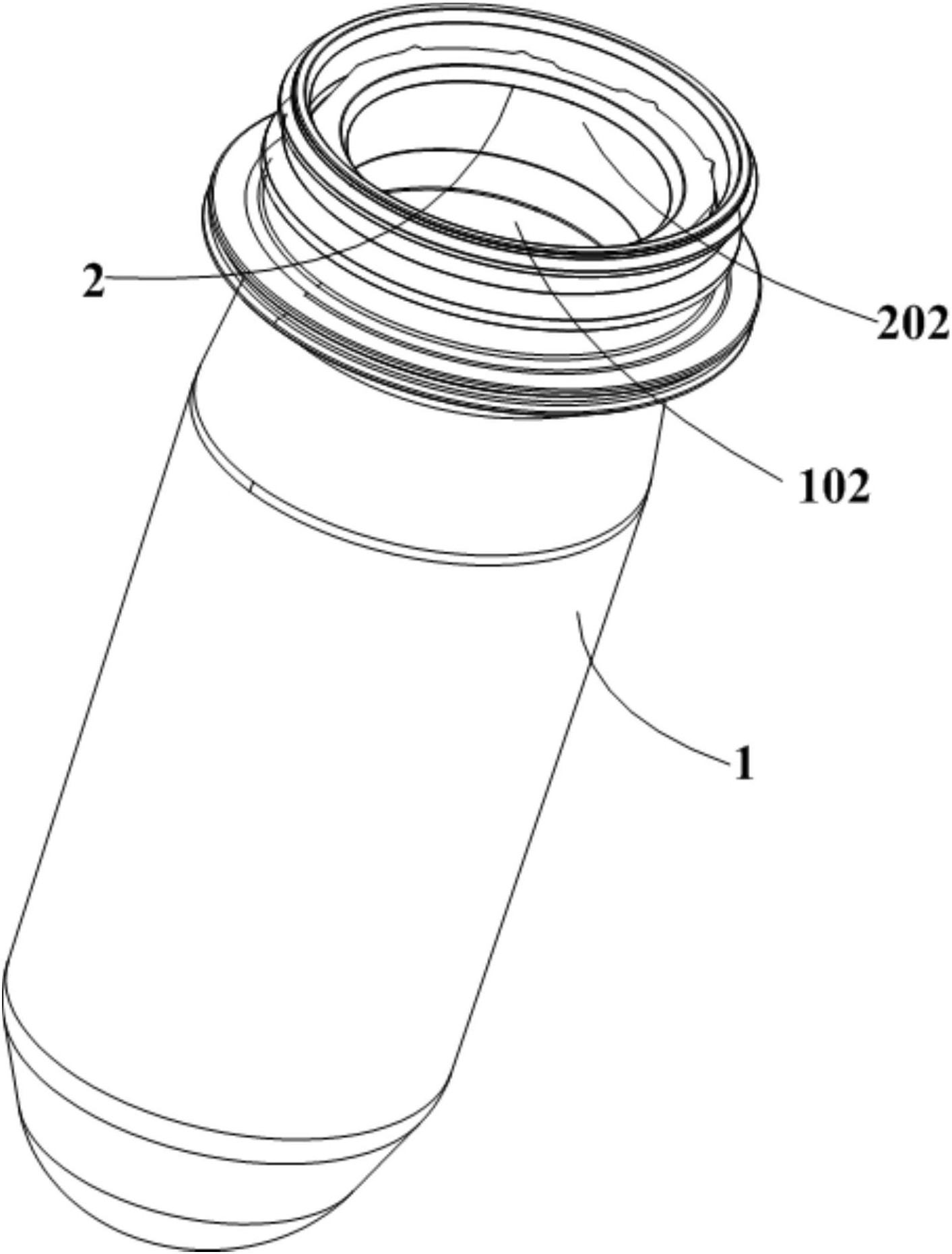 一种大容量啤酒瓶胚-爱企查