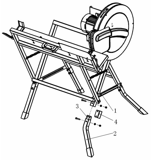 锯木机可拆支撑腿机构-爱企查