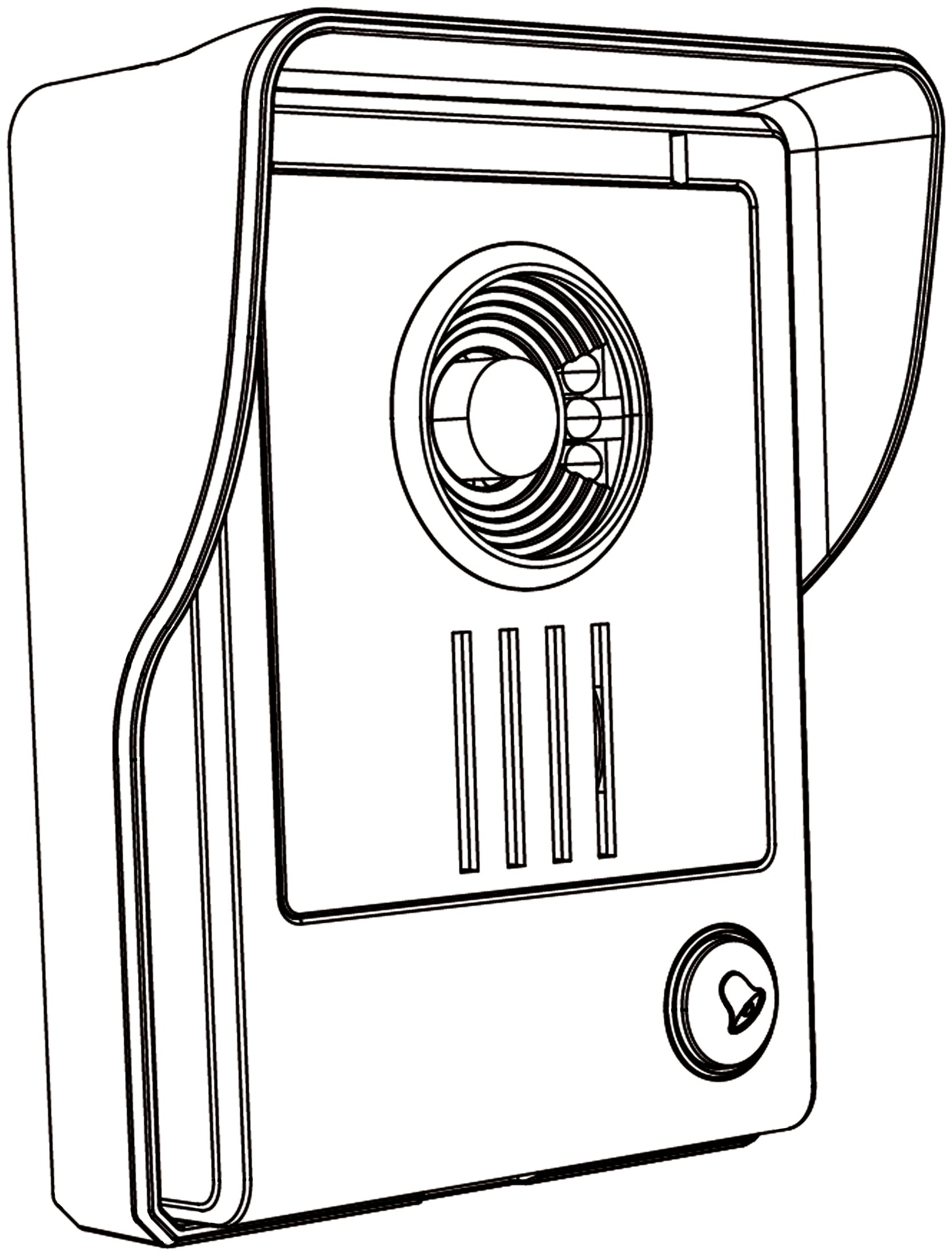 可视门铃门口机