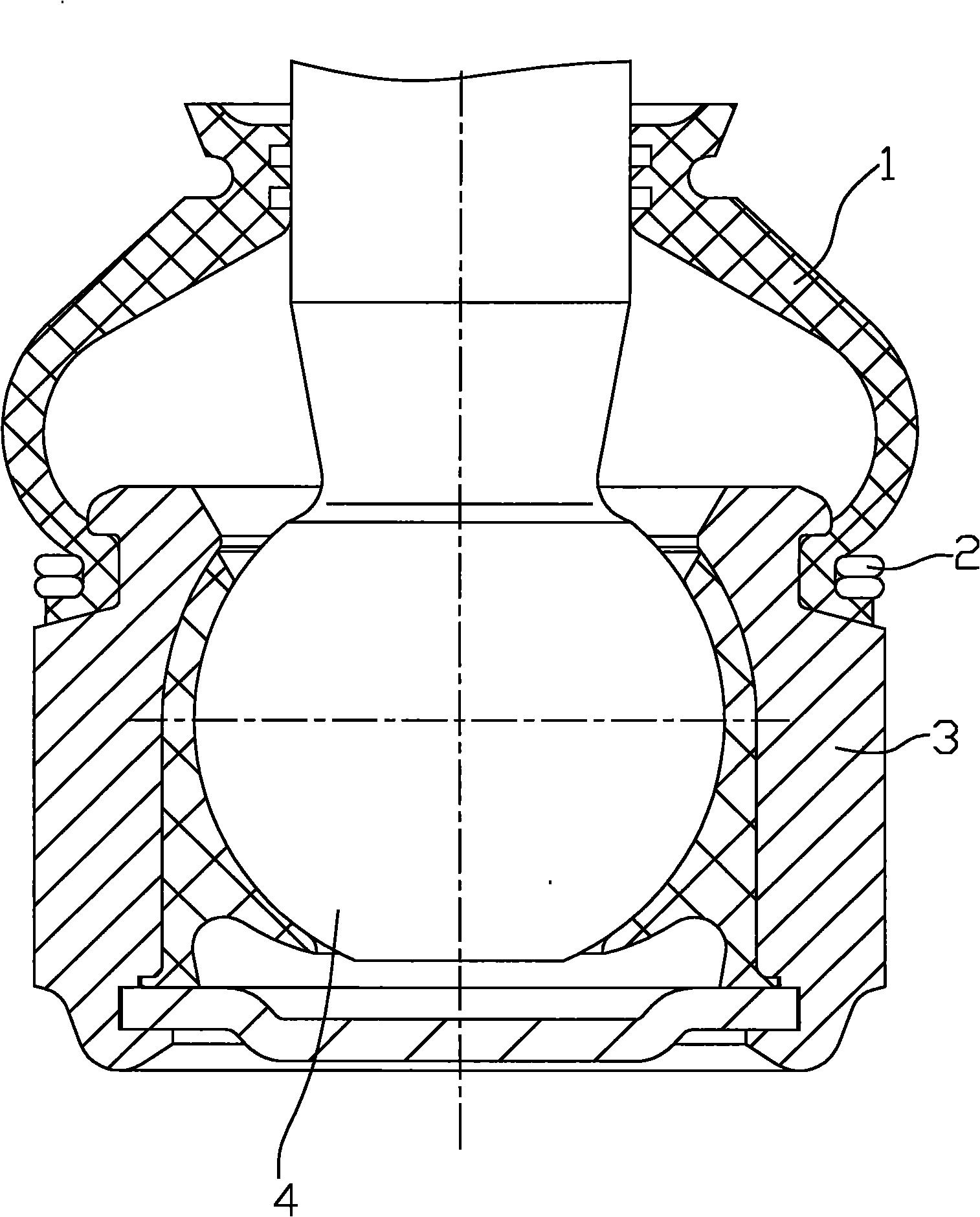 悬挂球头中的防尘罩安装结构-爱企查