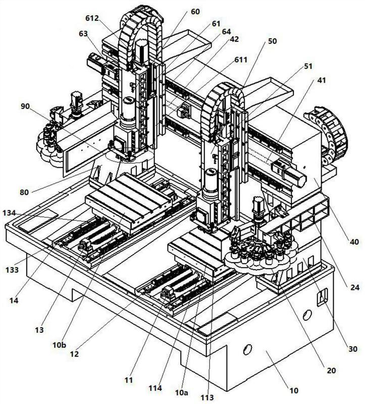 一种双通道双刀库数控机床-爱企查