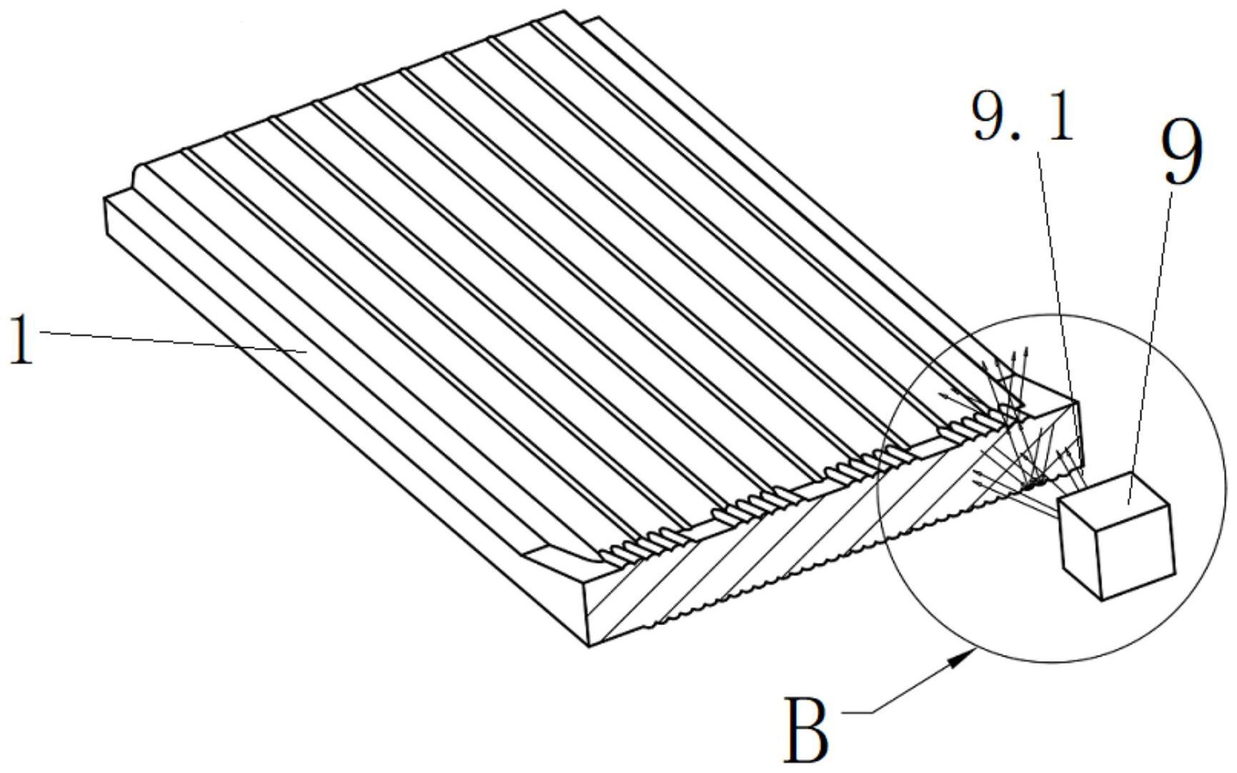 一种楔形面上具有光学微结构的导光板-爱企查