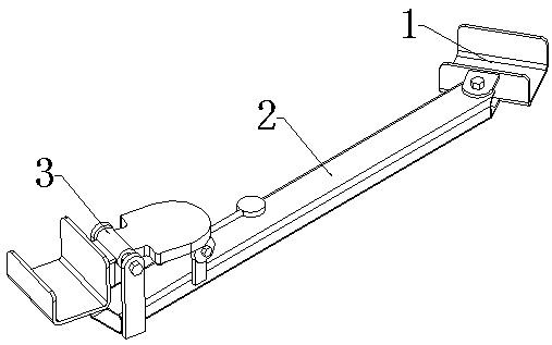 基座,连杆和杠杆固定组件;该杠杆固定组件包括第一轴承座,第一转动杆