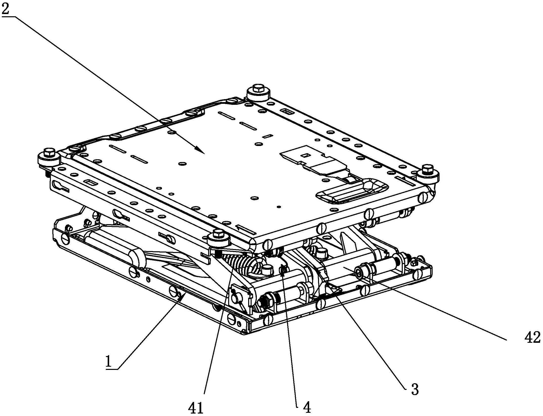 具有调节功能的机械减震座椅-爱企查