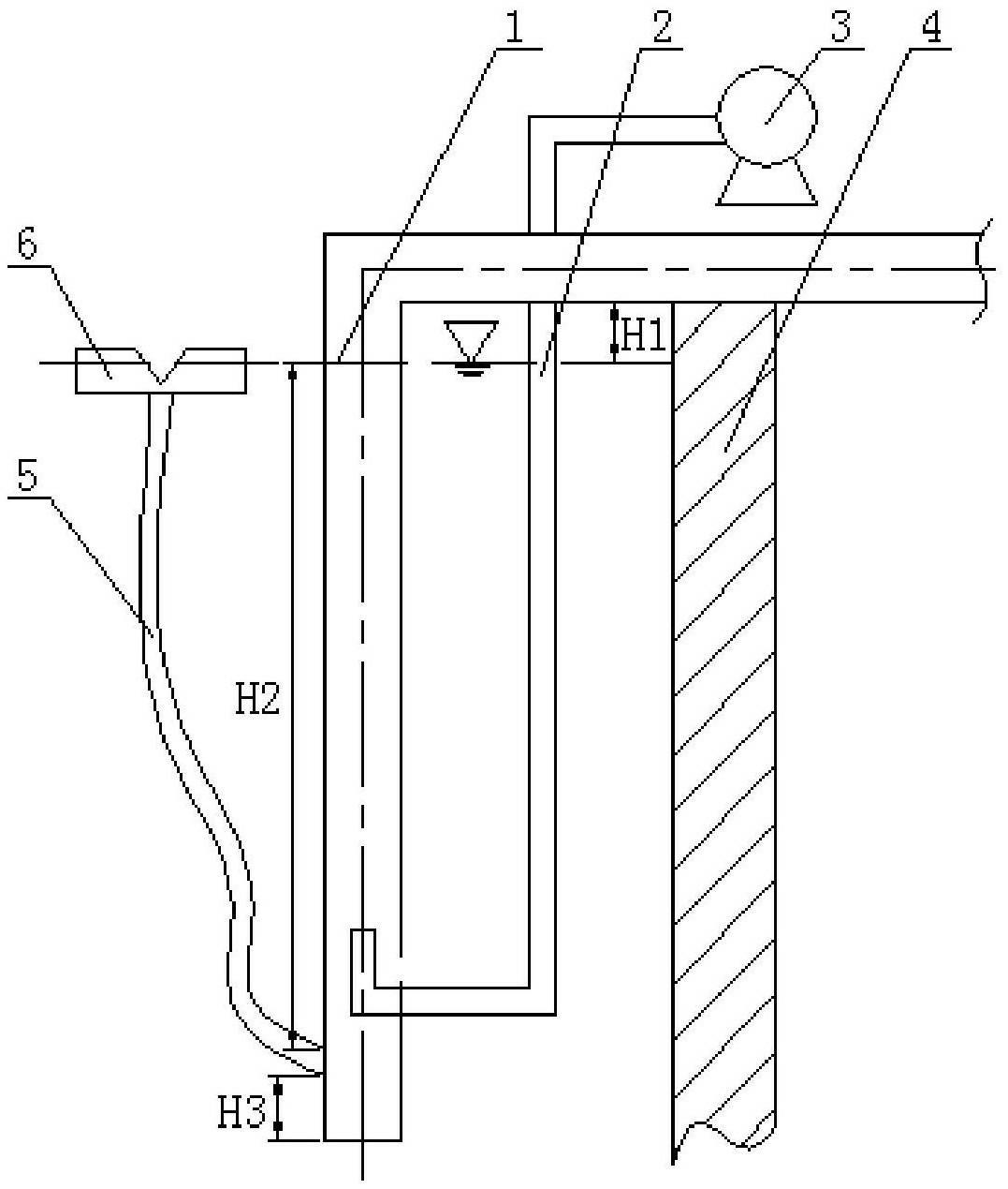 摘要附图摘要本实用新型涉及一种上浮污泥收集装置,包括气提管,供气管