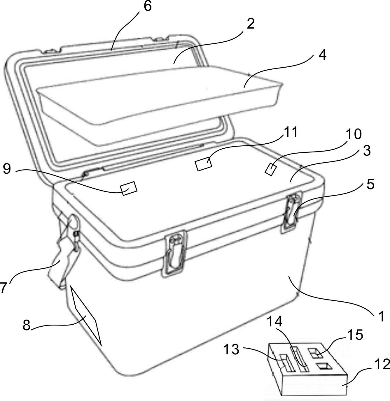 一种疫苗冷藏运输箱
