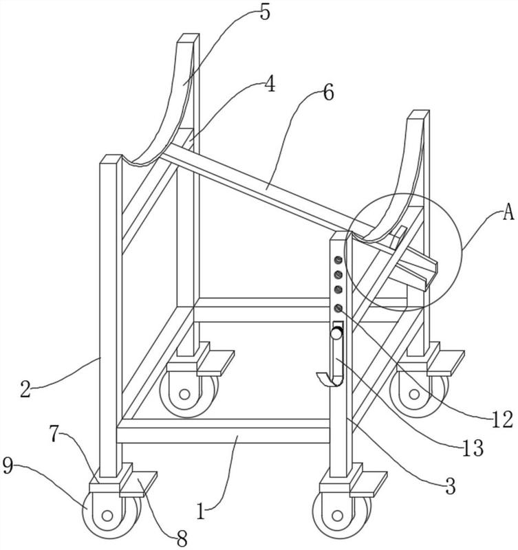 一种油桶倾倒辅助支架-爱企查