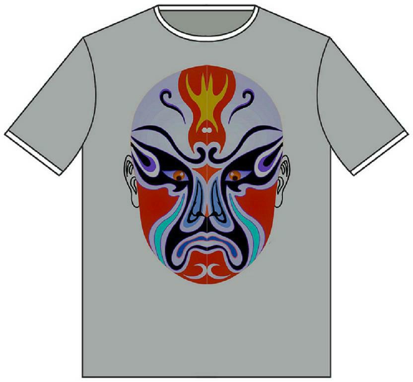 脸谱t恤-爱企查