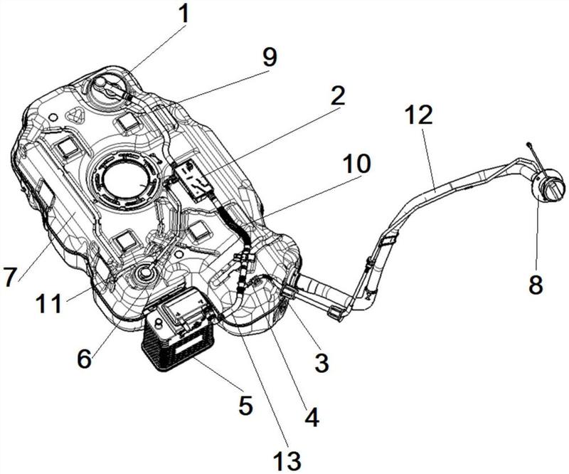 一种汽车燃油箱结构-爱企查