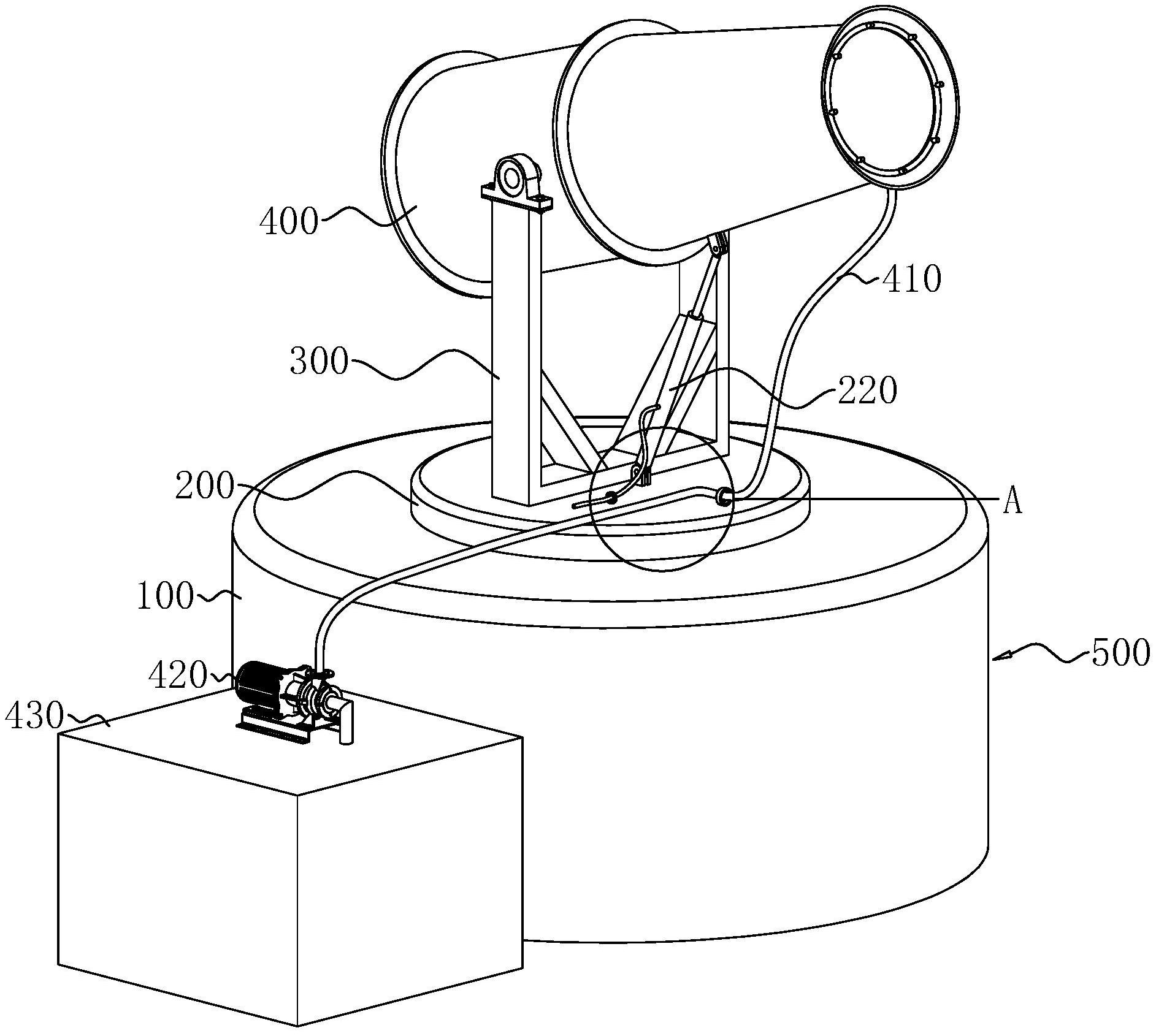 一种降尘雾炮机