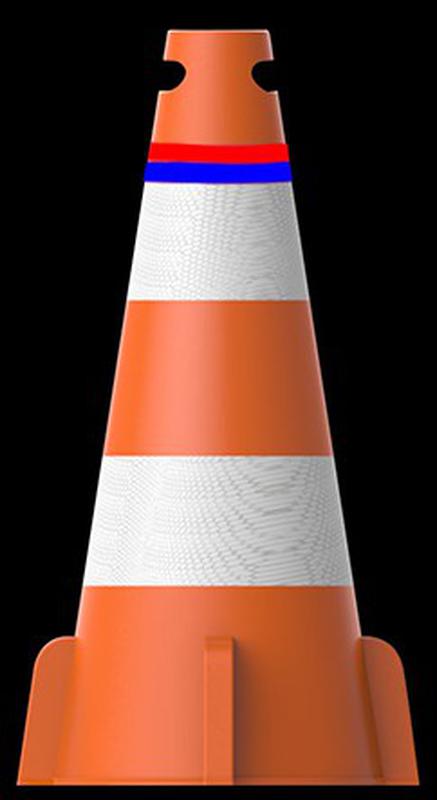 本外观设计产品的名称:路锥. 2.