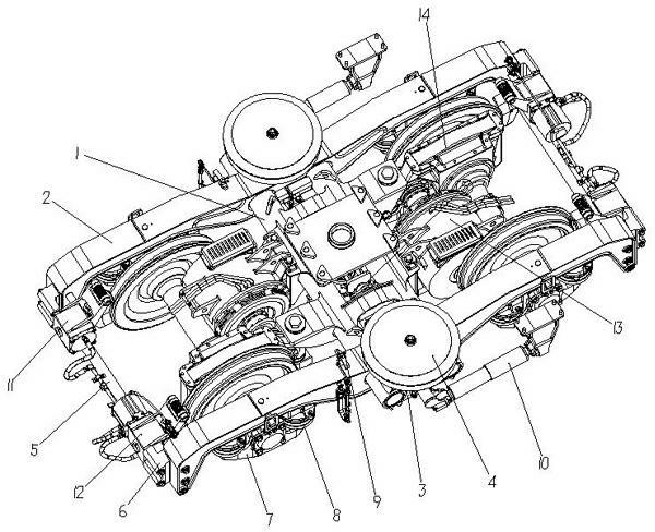 米轨动车组动车转向架-爱企查