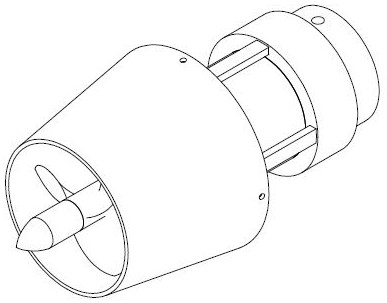 水下水平推进器