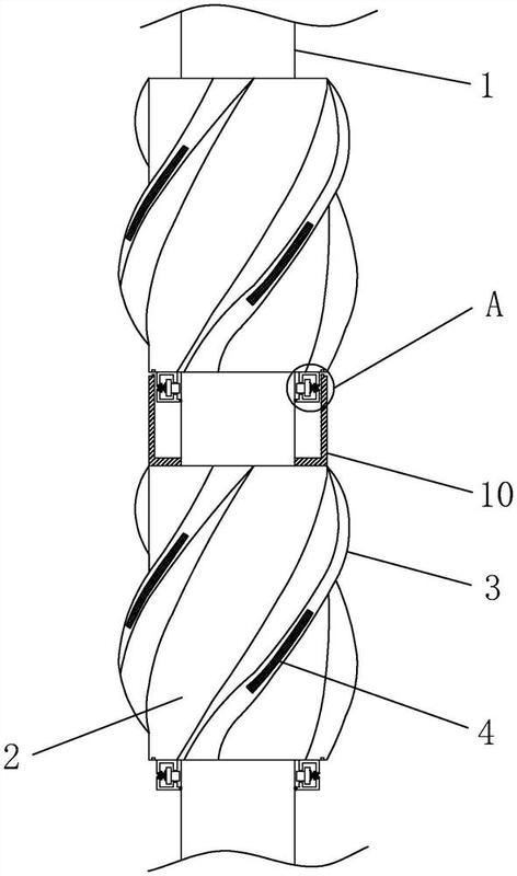 摘要附图摘要本实用新型涉及一种石油钻采用扶正器,包括:钻杆;设置于
