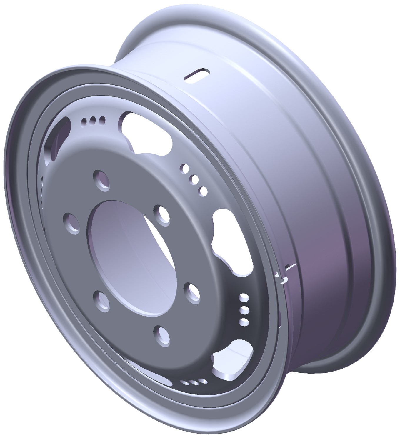 轮辐(桃形散热孔)-爱企查