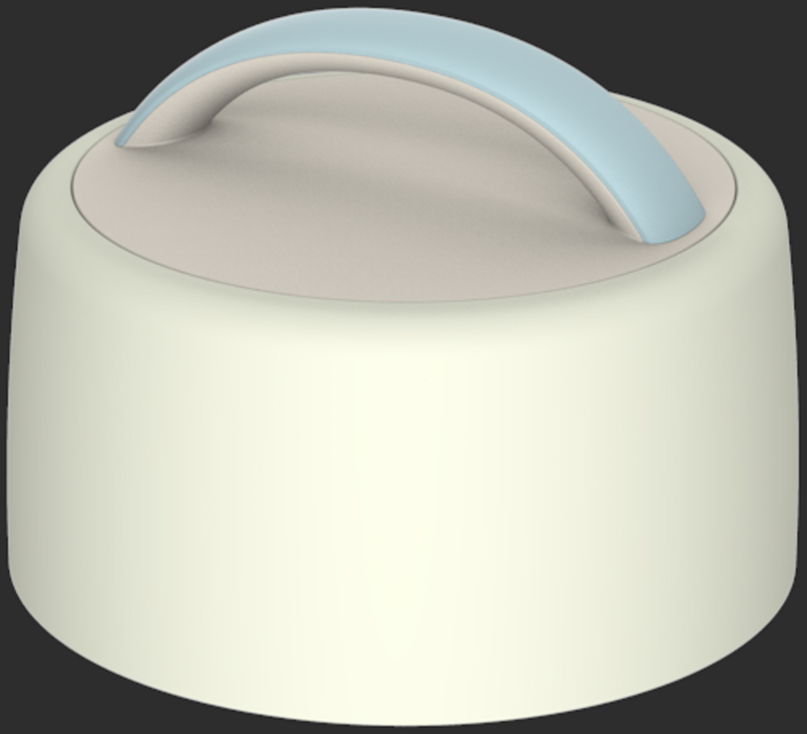 摘要附图摘要1.本外观设计产品的名称:锅盖;2.