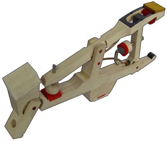 摘要附图摘要1.本外观设计产品的名称三角琴联动器(a).2.