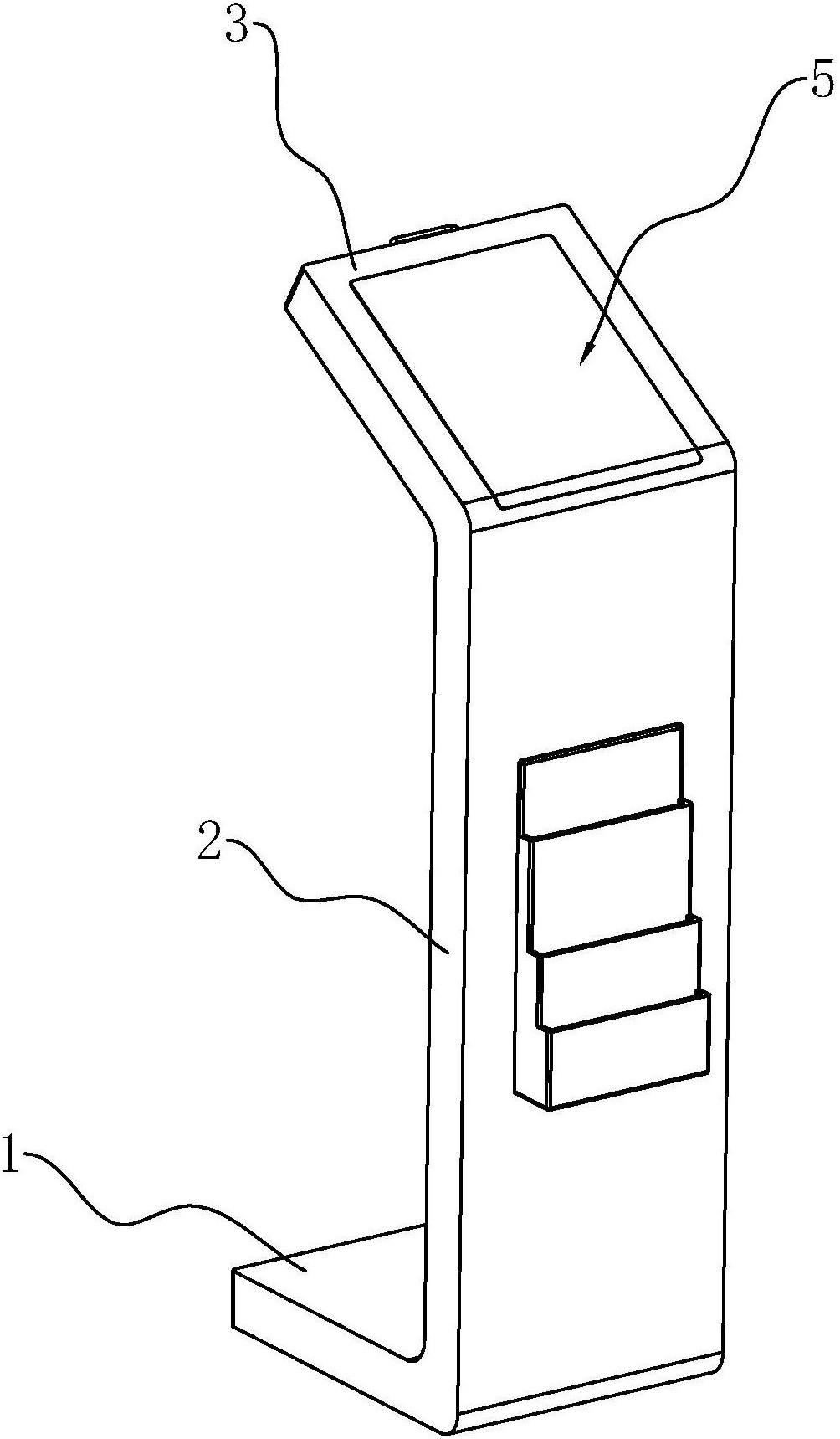 架及展示架,所述展示架上设有定位板,所述定位板包括上夹板和下夹板