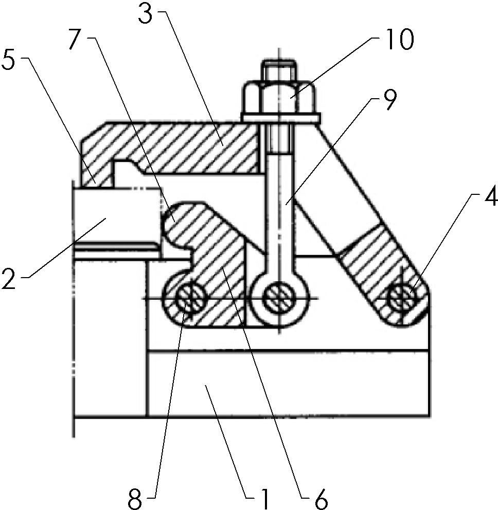 方螺母相邻侧面夹持固定装置-爱企查