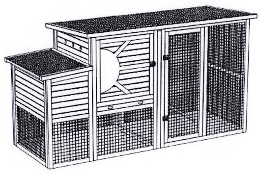 摘要附图摘要1.本外观设计产品的名称鸡窝(shw1107).2.