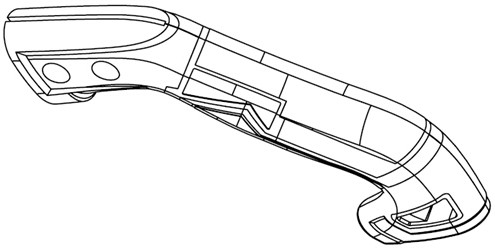 外观设计产品的名称:工具手柄.2.