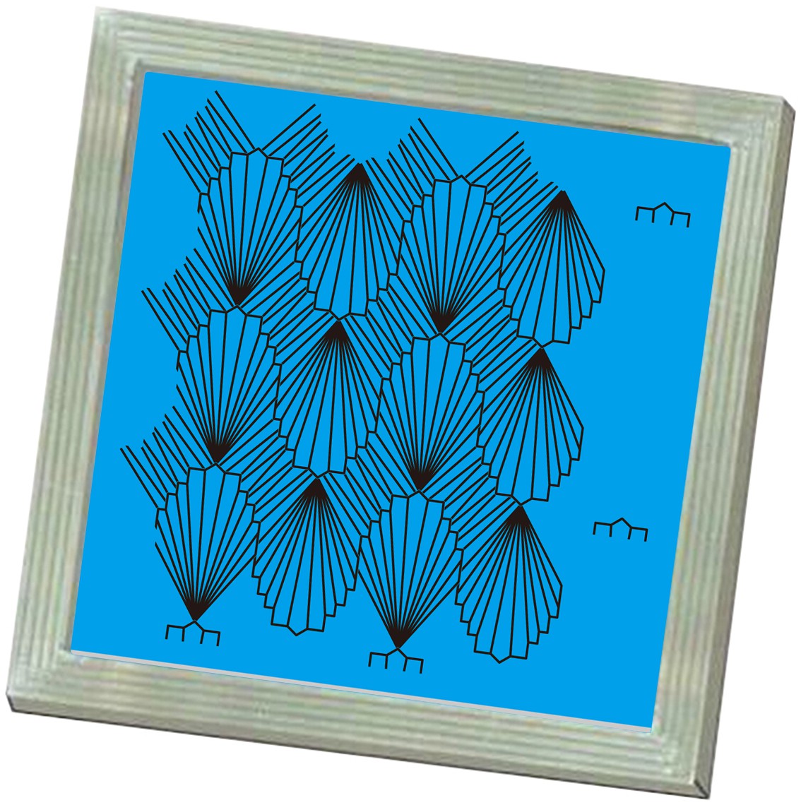 丝网印版(yyds-479-金扇)-爱企查